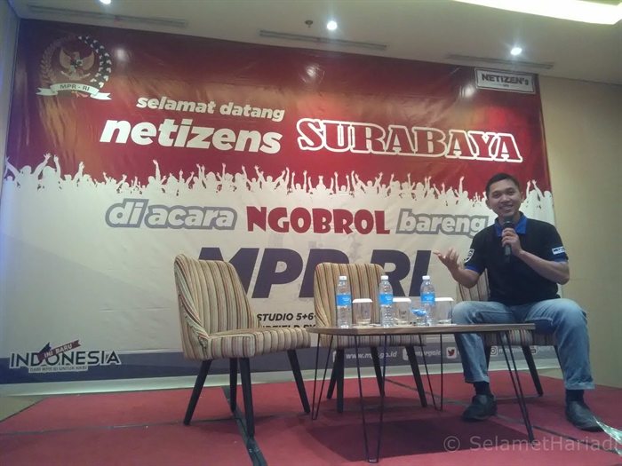 Ngobrol Bareng MPR RI Netizens Surabaya fairfield marriot hotel www.SelametHariadi (1)