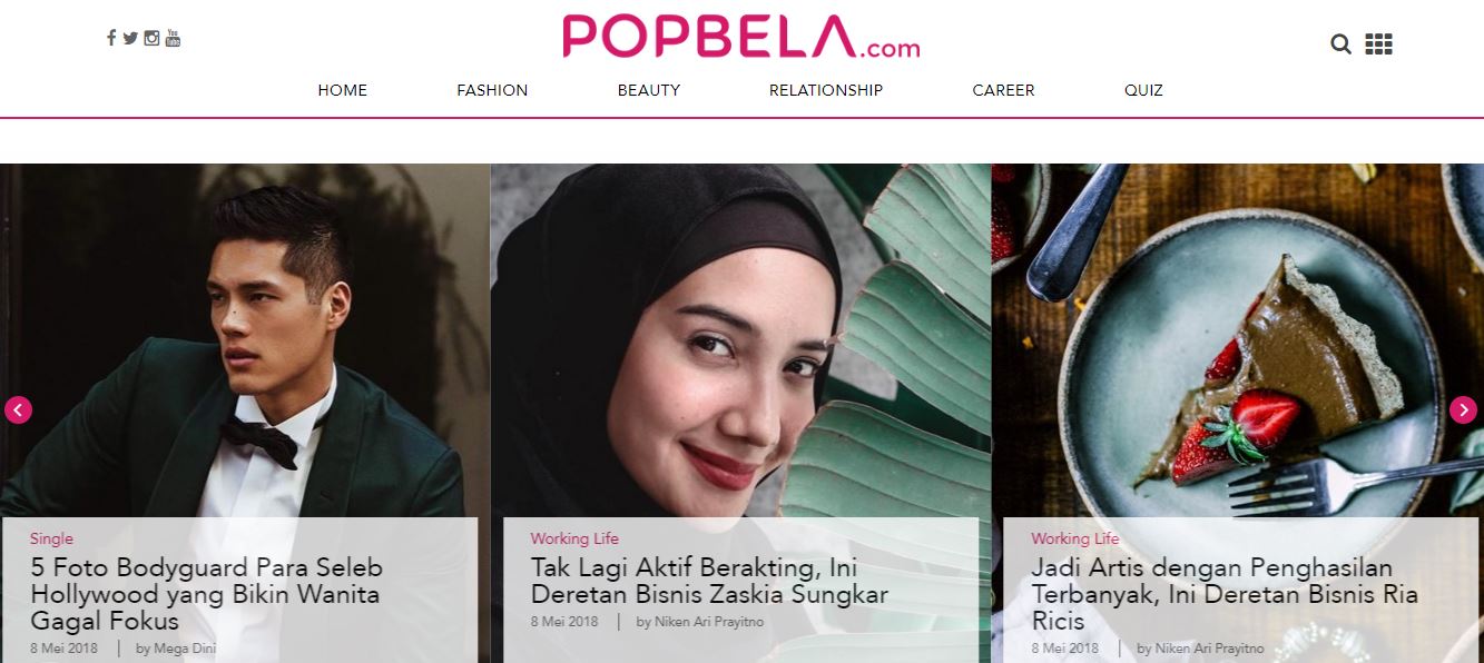 Review Positif tentang Popbela.com media wanita modern www.selamethariadi.com