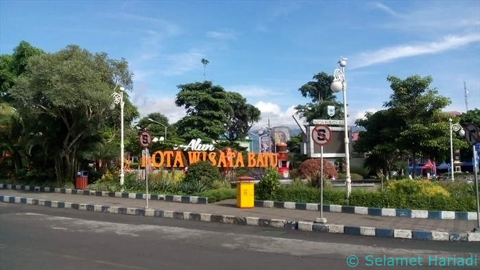 Alun alun Kota Batu (dok. pribadi)