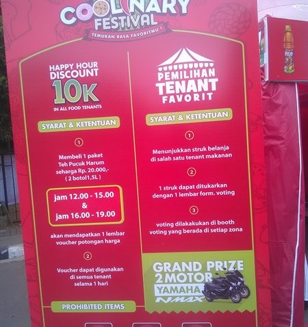 Pucuk Coolinary Festival Wisata Kuliner Terbesar di Malang selamethariadi.com 