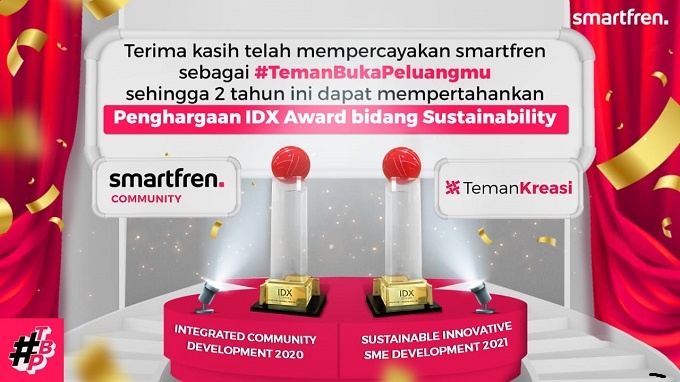 IDX Award Berikan Penghargaan untuk Teman Kreasi Indonesia selamethariadi