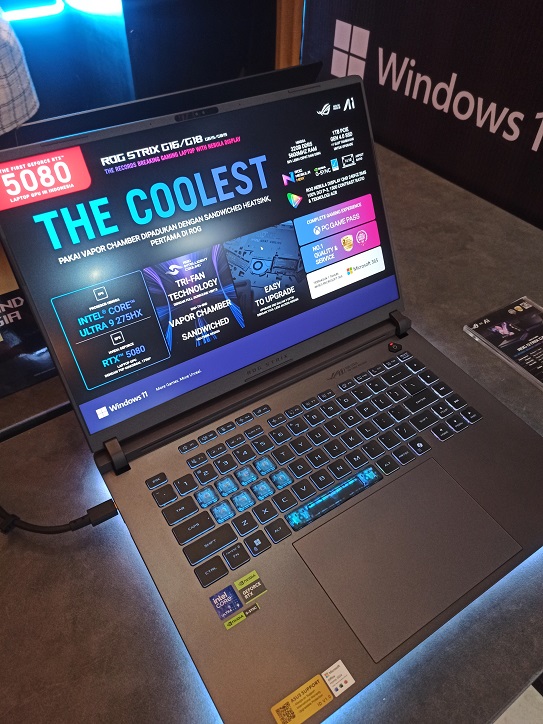 laptop ai terbaik asus rog strix g16 selamethariadi.com